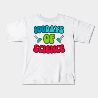 100 Days of Science Kids T-Shirt